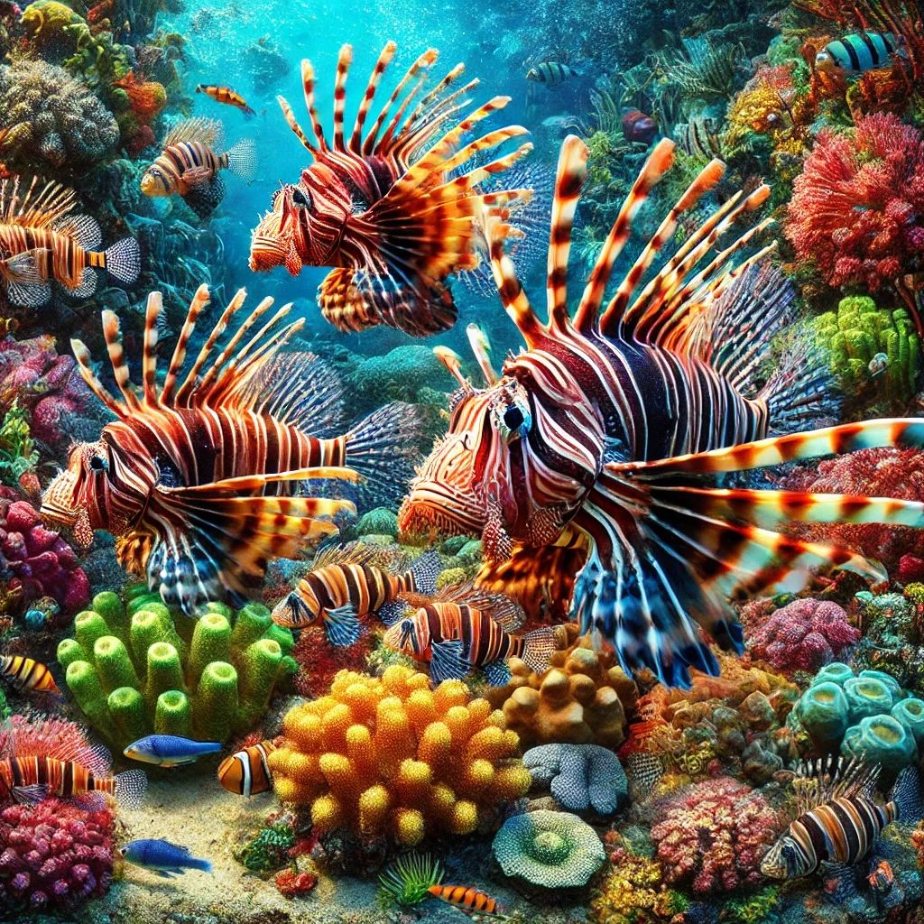 Lionfish invasion in the Atlantic and Caribbean is devastating coral reefs and native fish species. Discover the shocking truth behind this invasive species and what’s being done to stop it.