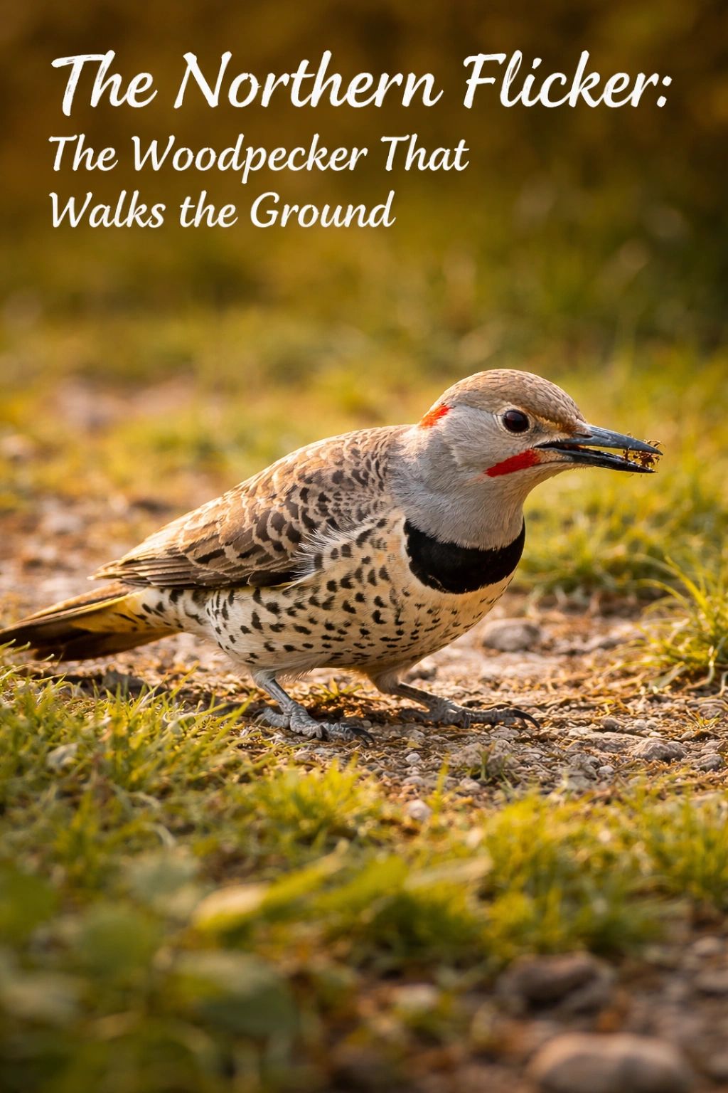 The Bird That Redefines the Ground