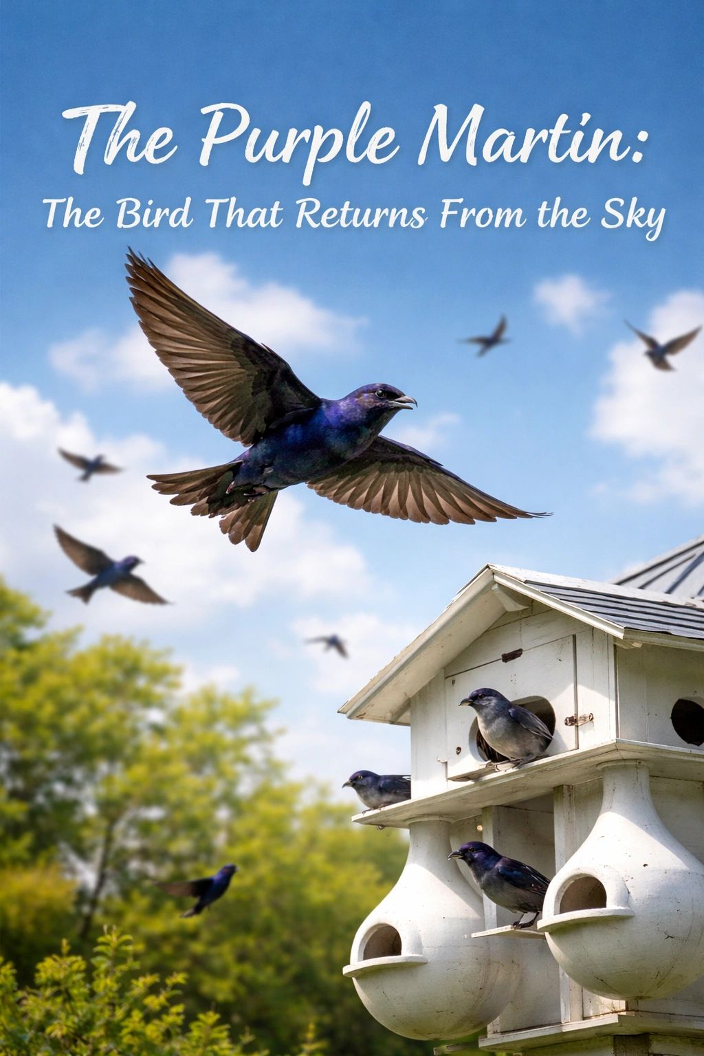 The Purple Martin: The Bird That Returns From the Sky