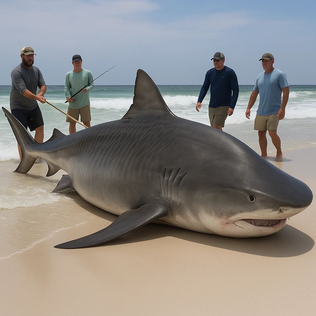1,000lb Tiger Shark of The Gulf
